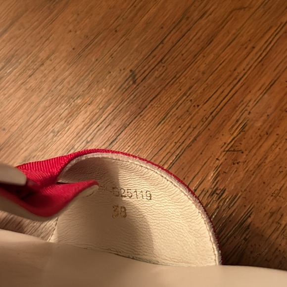 Authentic Chanel Logo Mules - Picture 6 of 9